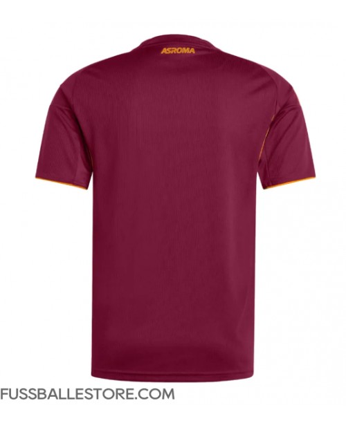 Günstige AS Roma Heimtrikot 2025-26 Kurzarm Günstige AS Roma Heimtrikot 2025-26 Kurzarm